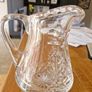 Vintage Cut glass water Jug Image 3