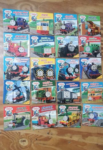 Collection of Thomas the tank Engine books