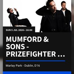 Mumford and Sons Tickets