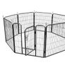 Large Heavy Duty 8 Panel Pet Dog Play Pen Run Enclosure Image 2