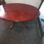 Vintage Coffee Table with Lion Claw Feet Image 6