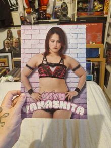 Miyu Yamashita AEW Autograph