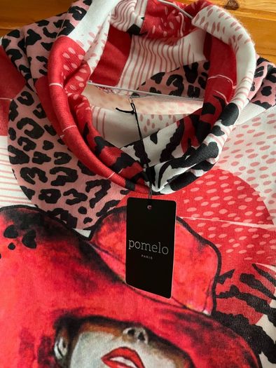 poncho sleeved jumper turtleneck polo-neck