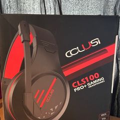 Pro gaming computer headphones with microphone
