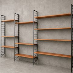 ladderax mid century modern shelving vintage retro