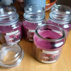 4 New Scented Candles