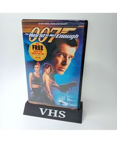007 The World Is Not Enough Vhs Tape - New Sealed James Bond Movie
