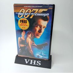 007 The World Is Not Enough Vhs Tape - New Sealed James Bond Movie