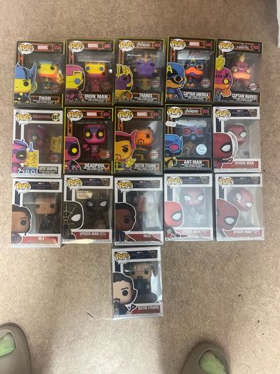 Huge funko pop collection