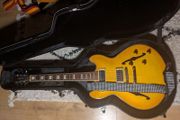 Semihollow electric guitar