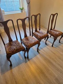 Antique dining chairs