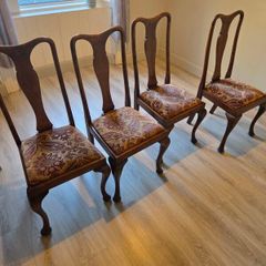 Antique dining chairs