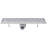 Linear Shower Drain 2 pcs Wave 530x140 mm Stainless Steel Image 5