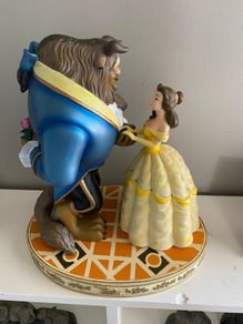 Disney Parks beauty and the beast Large statue
