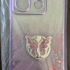 clear butterfly stand
