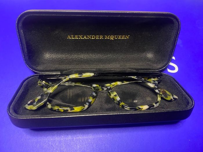 Alexander Mc Queen Reading Glasses brand new with hard case