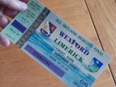 Wexford v Limerick Souvenir Ticket 1996 All Ireland HuFinal