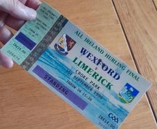 Wexford v Limerick Souvenir Ticket 1996 All Ireland HuFinal