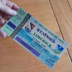 Wexford v Limerick Souvenir Ticket 1996 All Ireland HuFinal