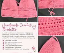 Handmade bralette