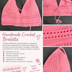 Handmade bralette