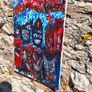 STUCK  Original Acrylic Painting | They Fight for the Future #42 Image 3