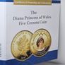 Tristan da Cunha 2017 Princess of Wales Diana Gold Plated 5 Crowns Coin with COA and Original Holder Image 10