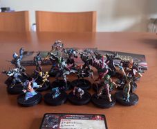 World of Warcraft Miniatures Game - 18 Figures + Hero Cards & Accessories - WoW Lot