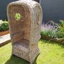 Large wicker chair Image 2