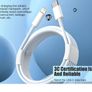 10x 2M USB-C to 8 Pin Charging & Data Cable White BULK / WHOLESALE Image 8