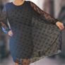Beautiful Tulle Dress / Tunic Plisa Guccy Black Image 2
