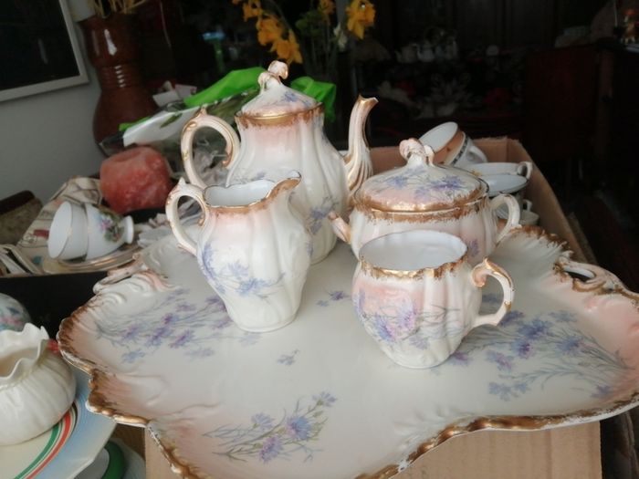 Set of Antique Limoges porcelain