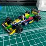 Vintage Larrousse F1 car model Image 3