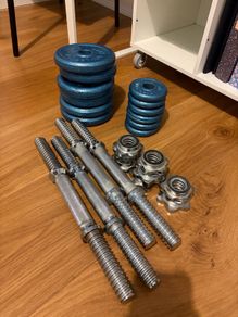 Dumbbels(6 x 2kg + 6 x 1 kg)