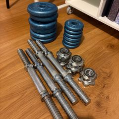Dumbbels(6 x 2kg + 6 x 1 kg)