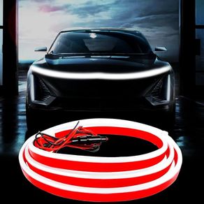 FREE SHIPPING LED Hood Light Strip, 70 Inch 12V Flexible Waterproof Daytime Running Lights for Car, Universal Engine Cover Decoration Accessories for Cars, SUVs, Trucks, Dynamic Scan Start-up Effect