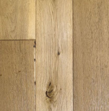 Engineered 4mm Rustic Oak Brushed and Lacquered 150mm