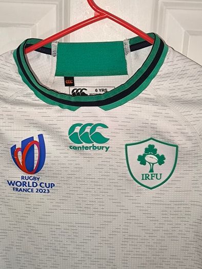 kids Irish rugby jersey age 6