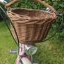 Girls pink Vintage Pro Bike with basket Image 3
