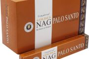 ONE BOX of Golden Nag Himalaya or Nag Palo Santo incense 12x15g Packets great quality &amp; value