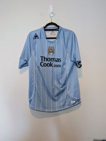 Manchester City Football Shirt | 2007/08 | Le Coq Sportif | L