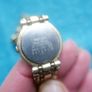 SEIKO Ladies Watch 4N00-371 WP Gold Tone Quartz Analog Ladies Watch Image 6