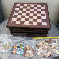 Wooden Boards Games Compendium