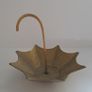 Vintage Brass etched umbrella dish Image 5