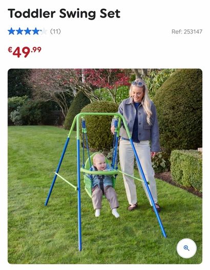 toddler swing