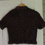 Primark frill cropped shirt Image 2