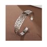 Silver Cuff Bracelet with Irish Knot - nice gift Image 3
