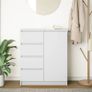 Sideboard with Drawers White 71x35x84 cm Image 2