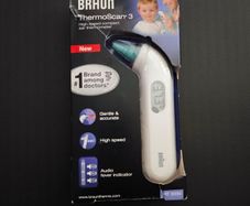 Braun ThermoScan 3 ear thermometer (IRT3030)