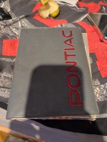 Pontiac sunbird owners manual